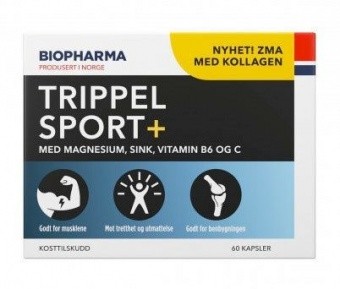 Biopharma Biopharma Trippel Sport+, 60 капс. 